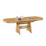 COUCHTISCH Kernbuche furniert Buchefarben - Buchefarben, KONVENTIONELL, Metall (125(165,5)/71/56-75cm) - Venda