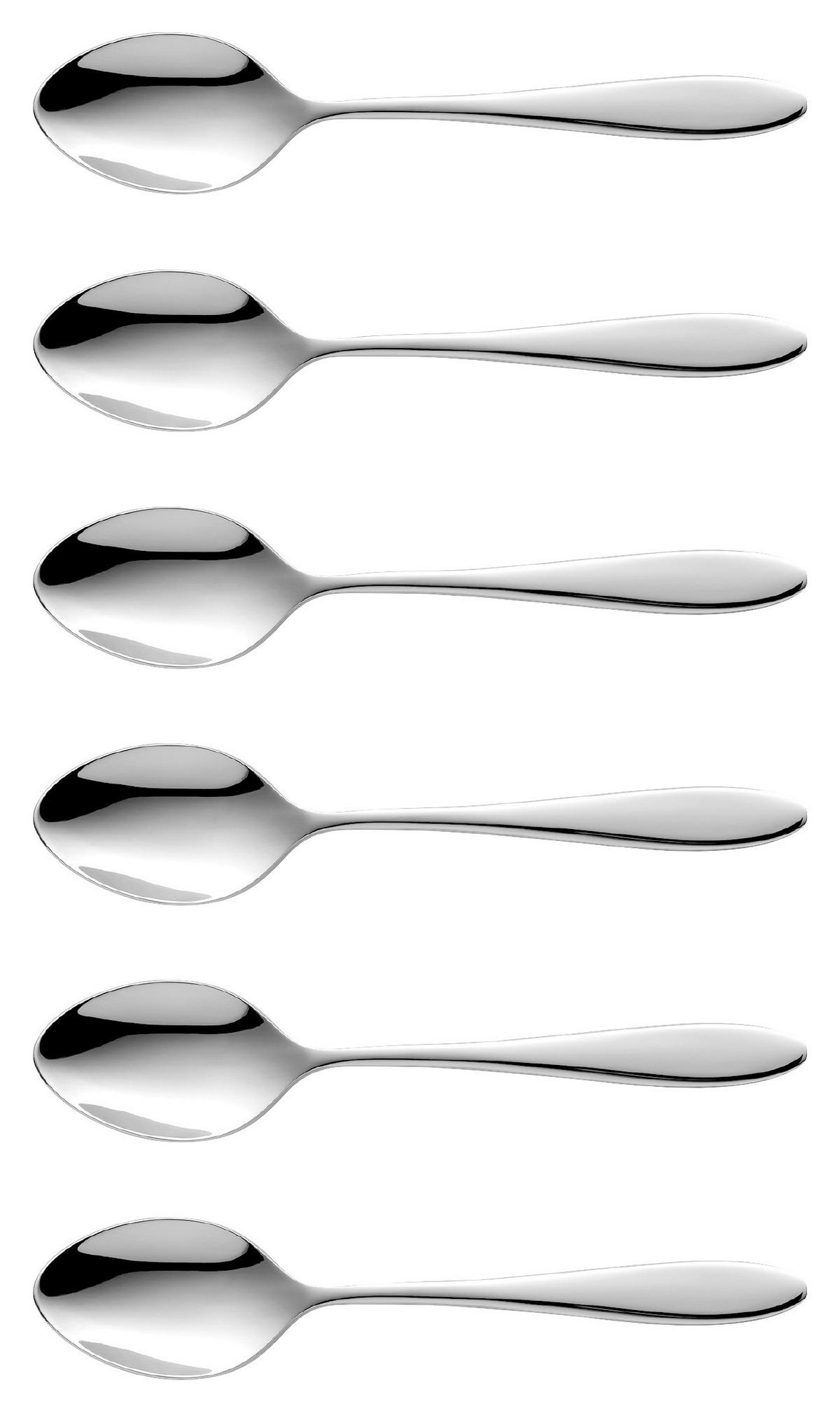 BESTECKSET Beverly 42-teilig Edelstahl  - Silberfarben, Basics, Metall - Zwilling