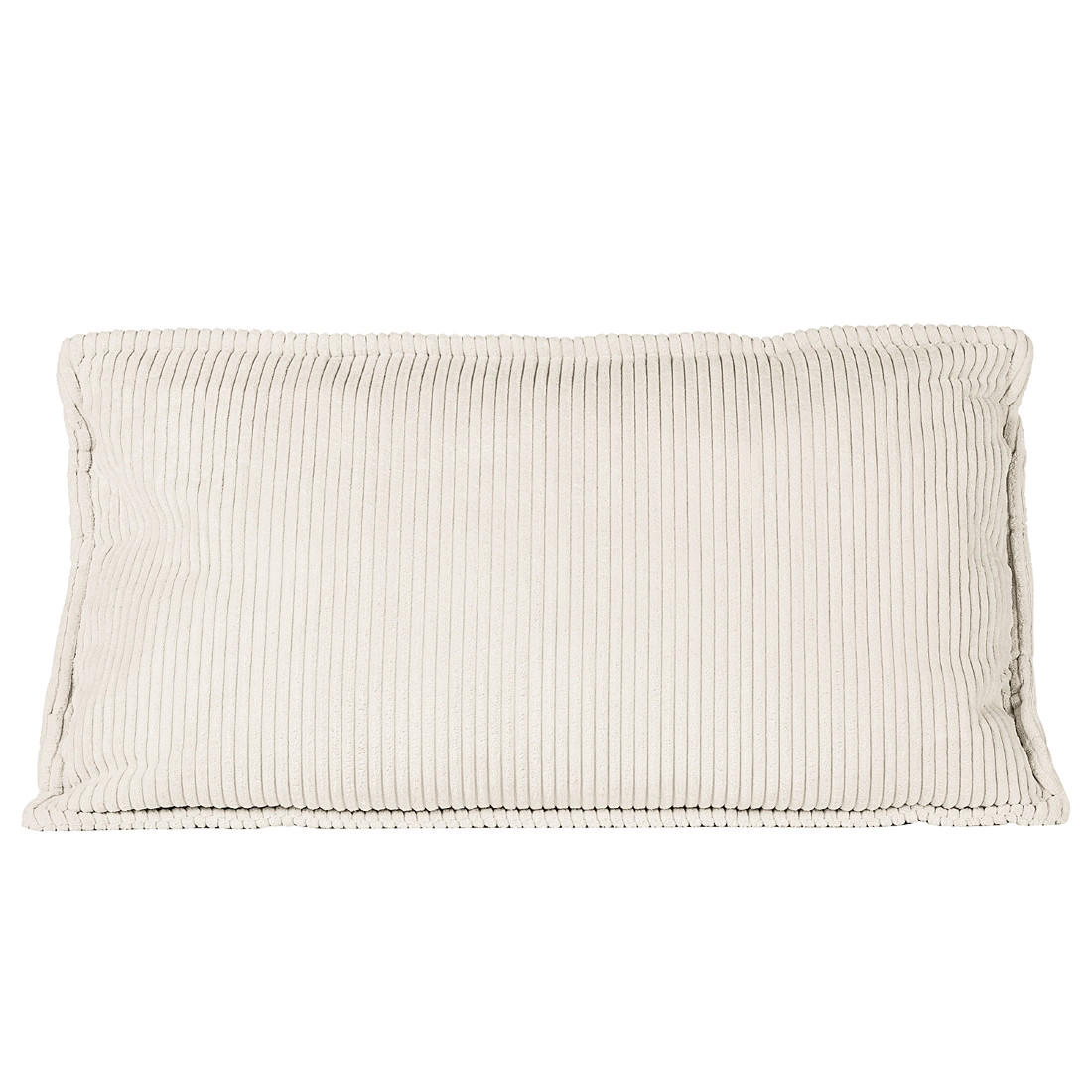 RÜCKENKISSEN   83/25/42 cm  - Weiss, Modern, Textil (83/25/42cm) - Trendmanufaktur