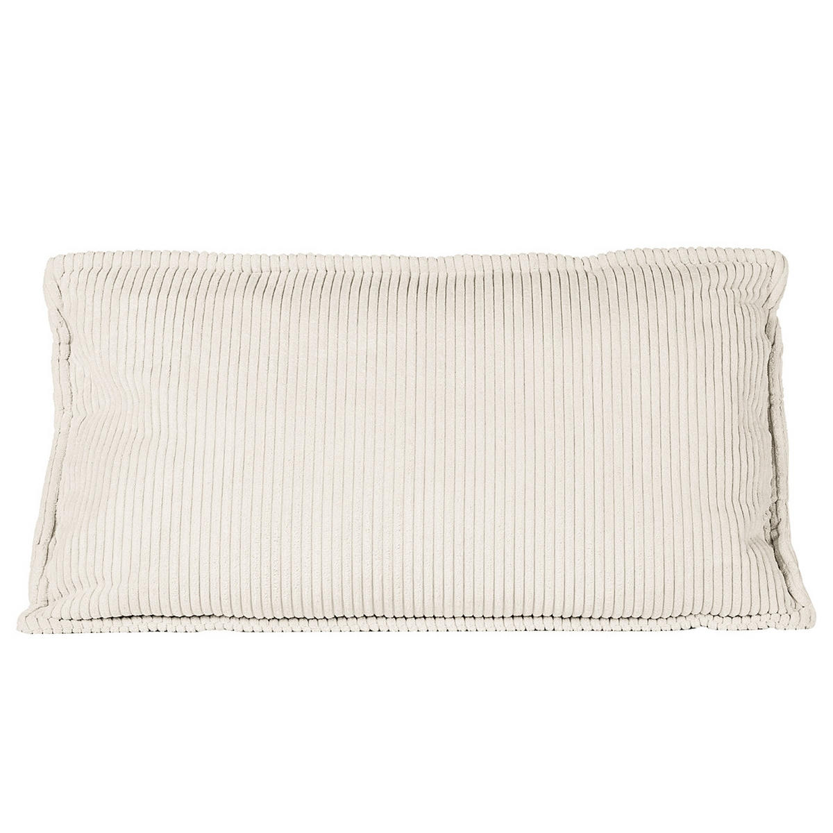 RÜCKENKISSEN   83/25/42 cm  - Weiss, Modern, Textil (83/25/42cm) - Trendmanufaktur
