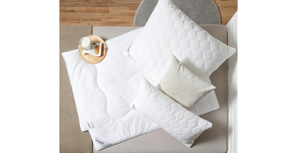 GANZJAHRESDECKE 140/200 cm - Weiß, Basics, Textil (140/200cm) - Sleeptex