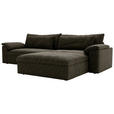 ECKSOFA  in Webstoff Schwarz  306/198 cm  - Schwarz, MODERN, Kunststoff/Textil (306/198cm) - Carryhome