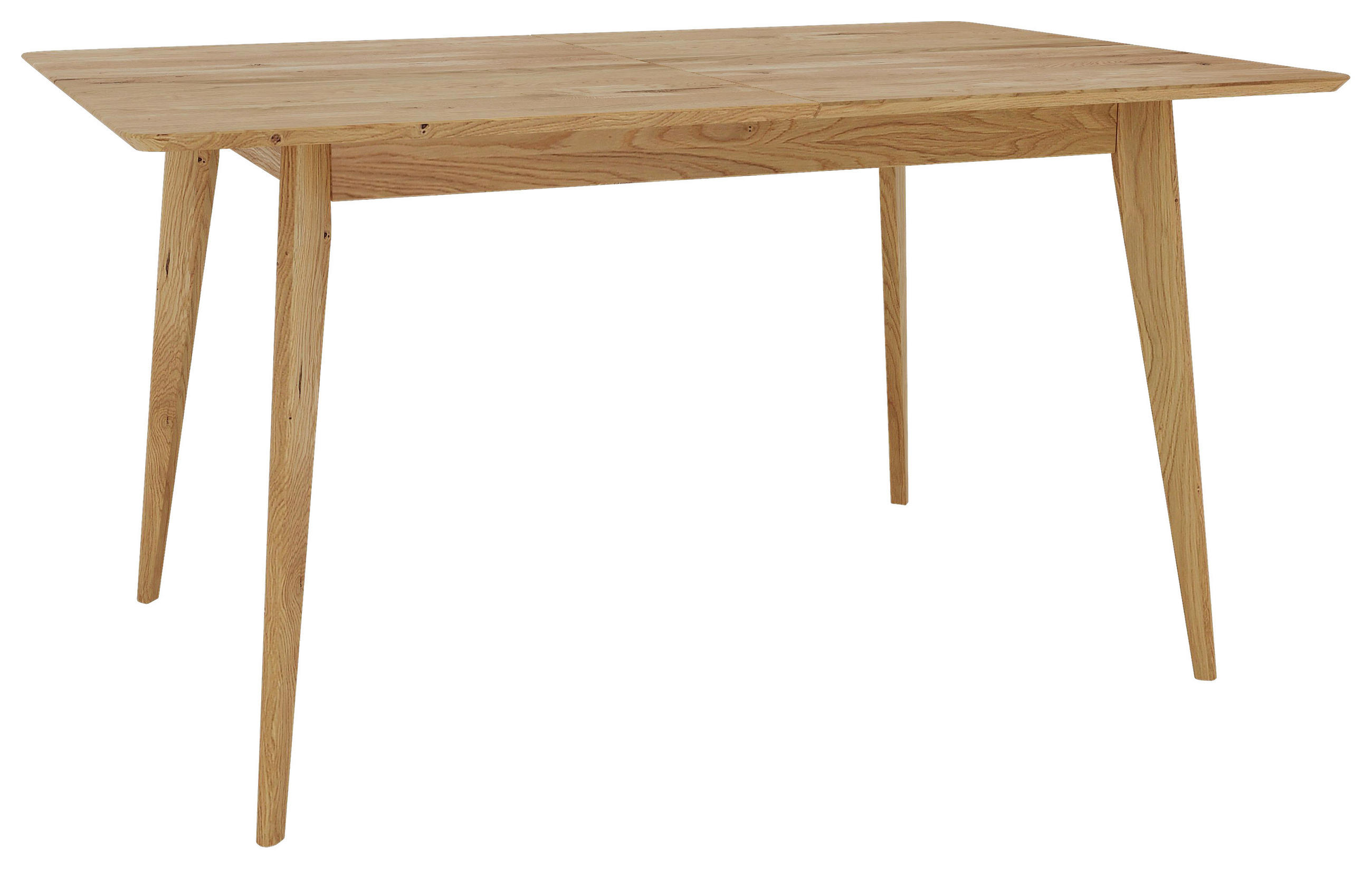JEDILNA MIZA, masivno hrast  - Design, les (140-160/90/75cm) - Linea Natura