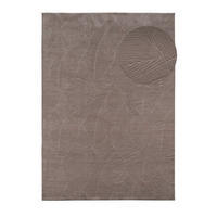 HOCHFLORTEPPICH 120/170 cm Stilo Taupe  - Taupe, Design, Textil (120/170cm) - Novel
