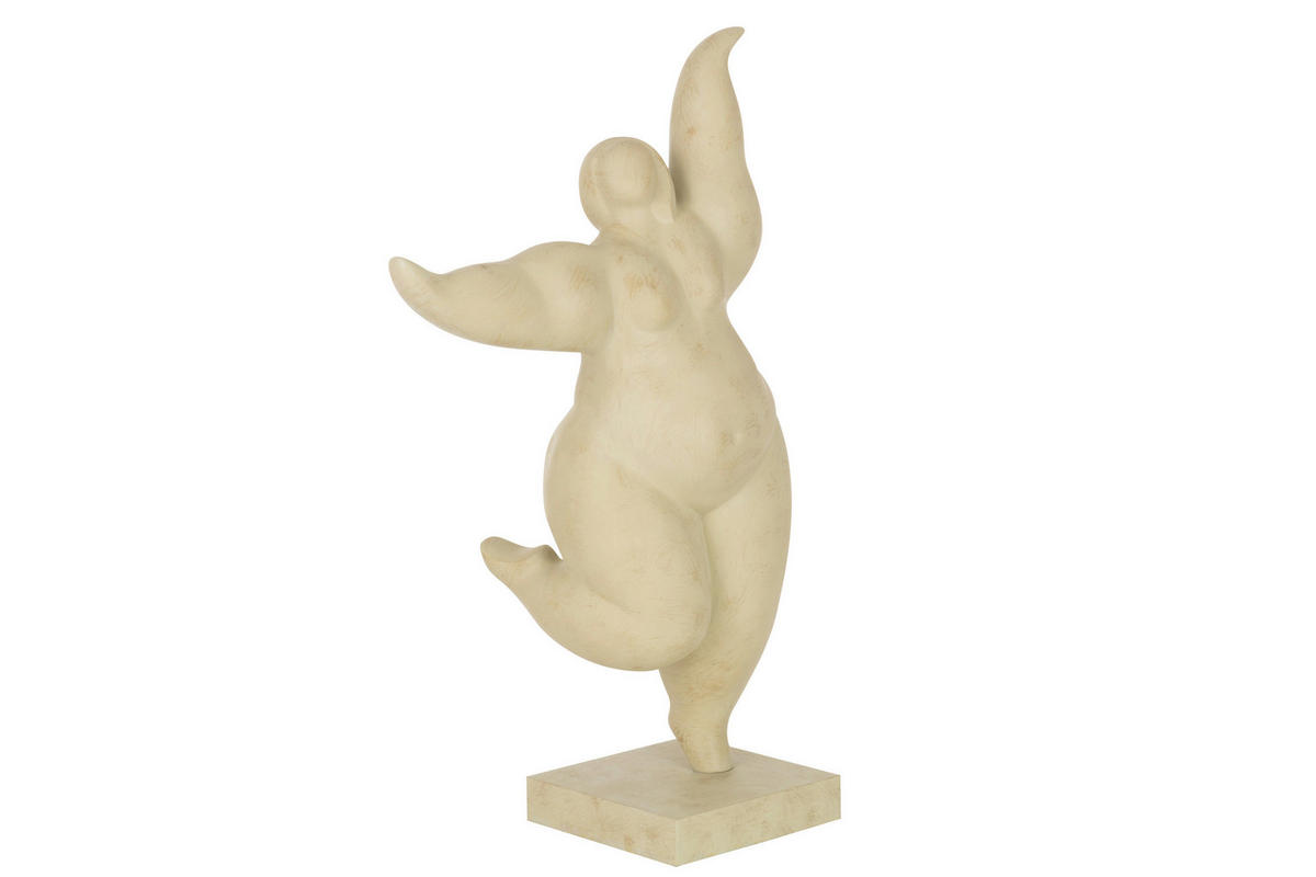BALLERINA - Beige, Basics, Kunststoff (30/18/52cm) - Ambia Home