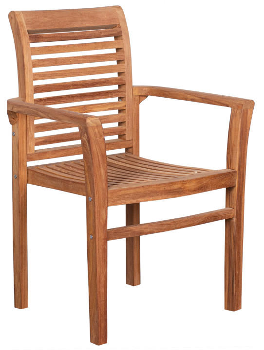 GARTENSESSEL Teakholz - Basics, Holz (63/92/52cm) - Gardenson