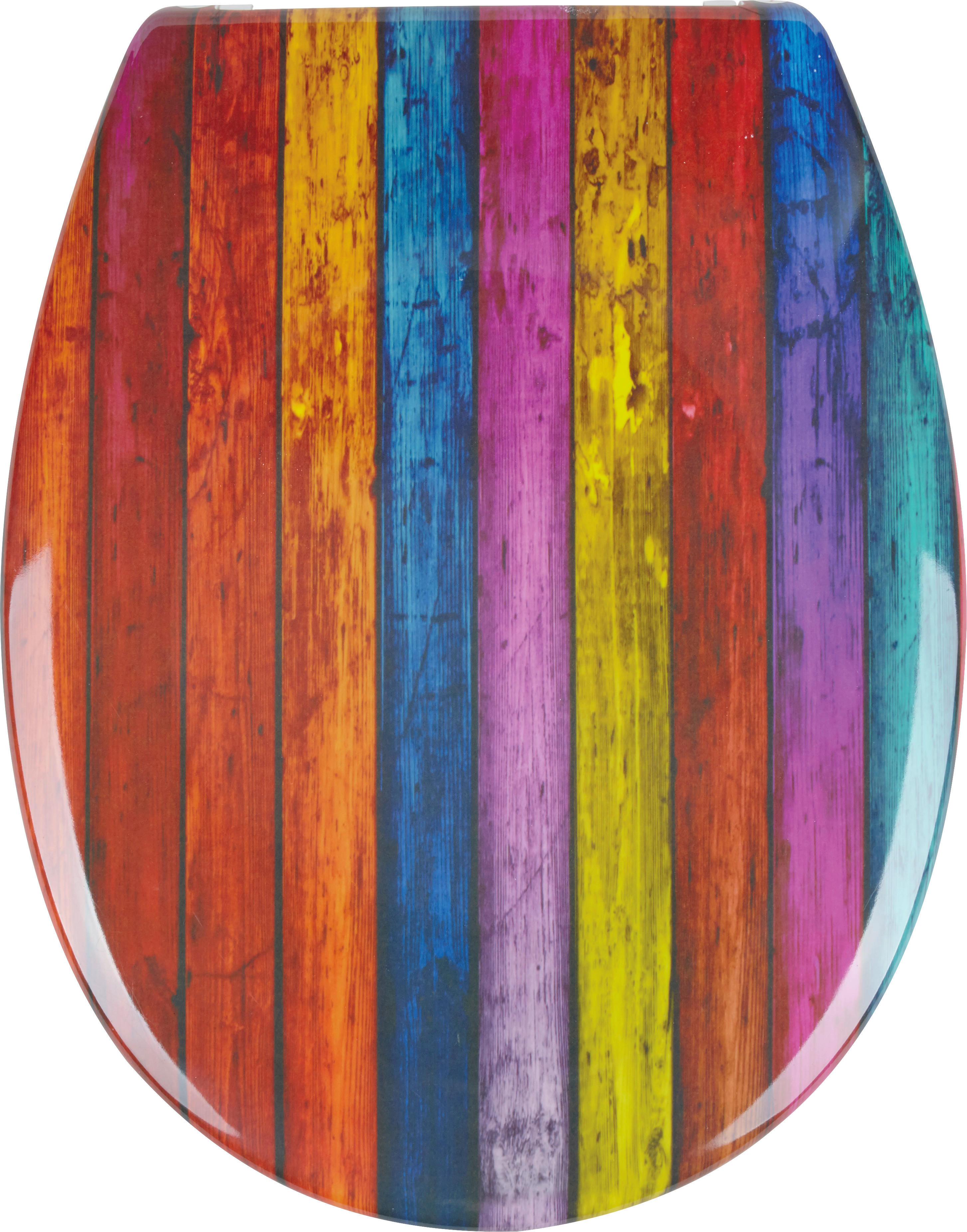 WC ÜLŐKE - színes, Basics, műanyag (37/3,5/46cm) - Sadena