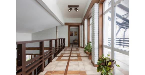 DECKENLEUCHTE 26/6/14,5 cm  - Bronzefarben, Design, Metall (26/6/14,5cm) - Novel