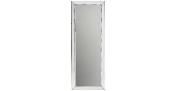 WANDSPIEGEL 60/160/7 cm in rechteckig - Silberfarben, Trend, Glas/Holzwerkstoff (60/160/7cm) - Xora