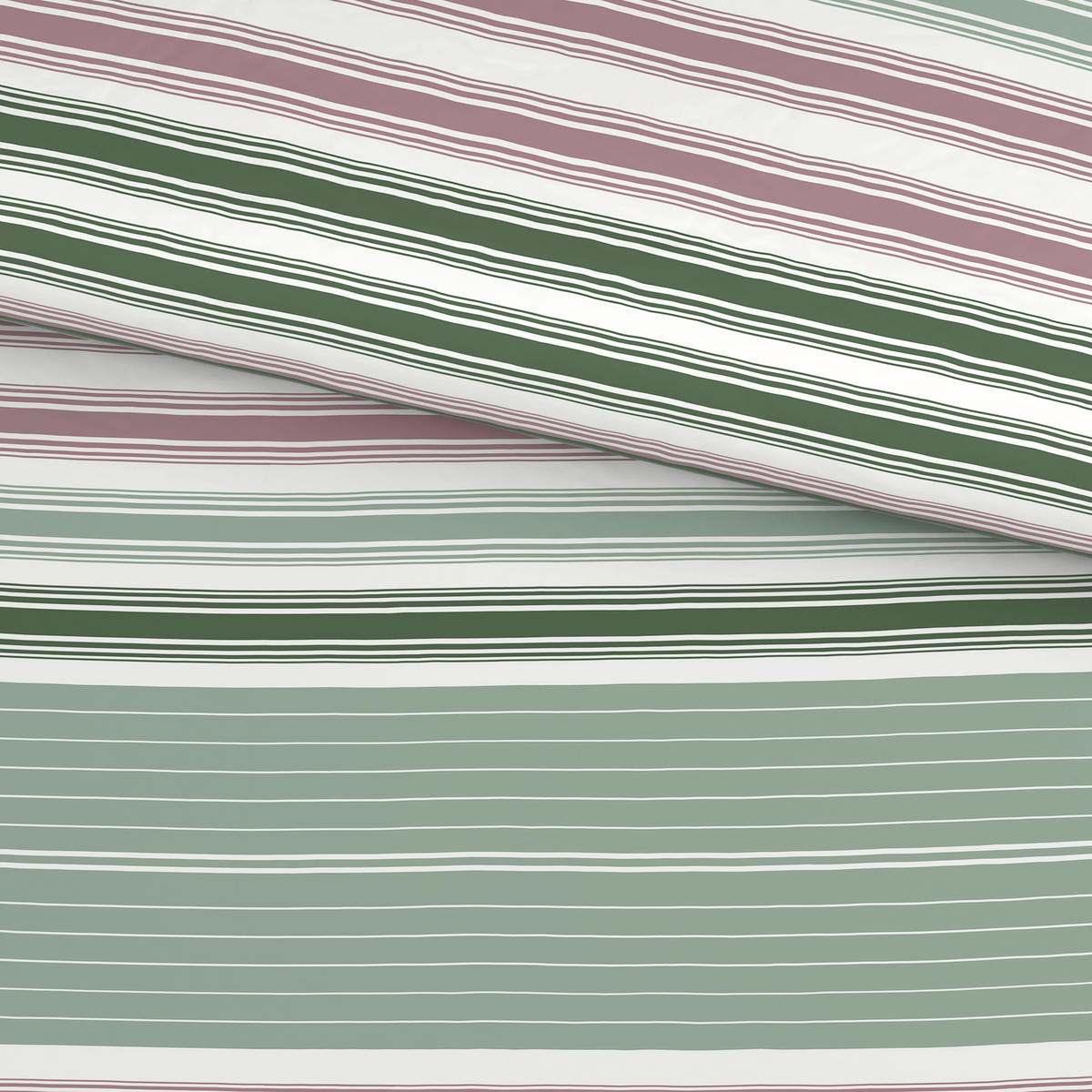 BETTWÄSCHE Satin 140/200 cm  - Grün, KONVENTIONELL, Textil (140/200cm) - Esposa