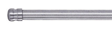 VITRAGENSTANGE 40.5 cm - Nickelfarben, Basics, Metall (40.5cm) - Homeware