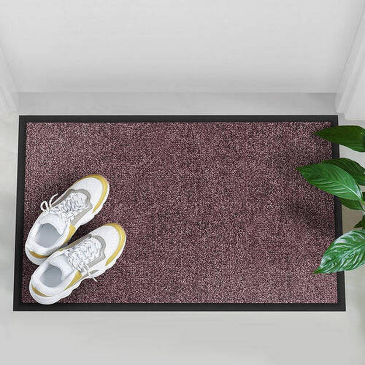 SCHMUTZFANGMATTE  40/60 cm  Lila  - Lila, KONVENTIONELL, Kunststoff/Textil (40/60cm) - Floordirekt