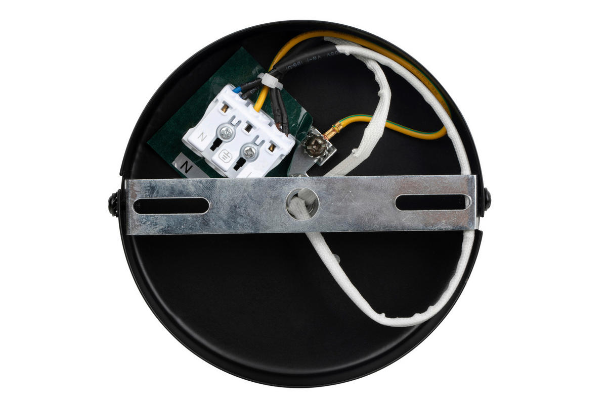 HÄNGELEUCHTE 123/12/66 cm   - Schwarz, Design, Metall (123/12/66cm) - Collet's Monde