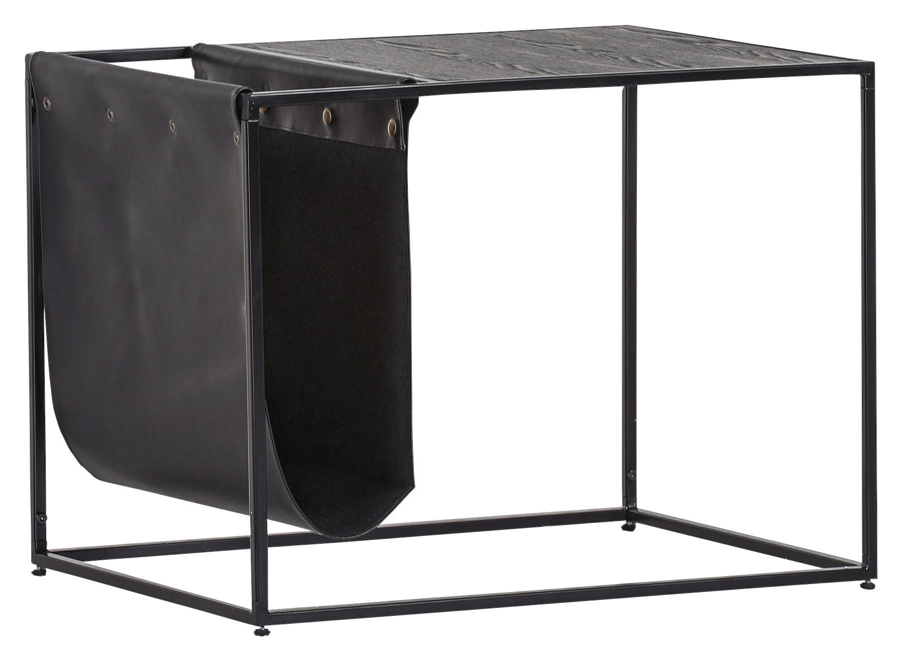 Măsuță De Cafea din lemn, metal, textil, material pe bază de lemn, 60/45/46 cm