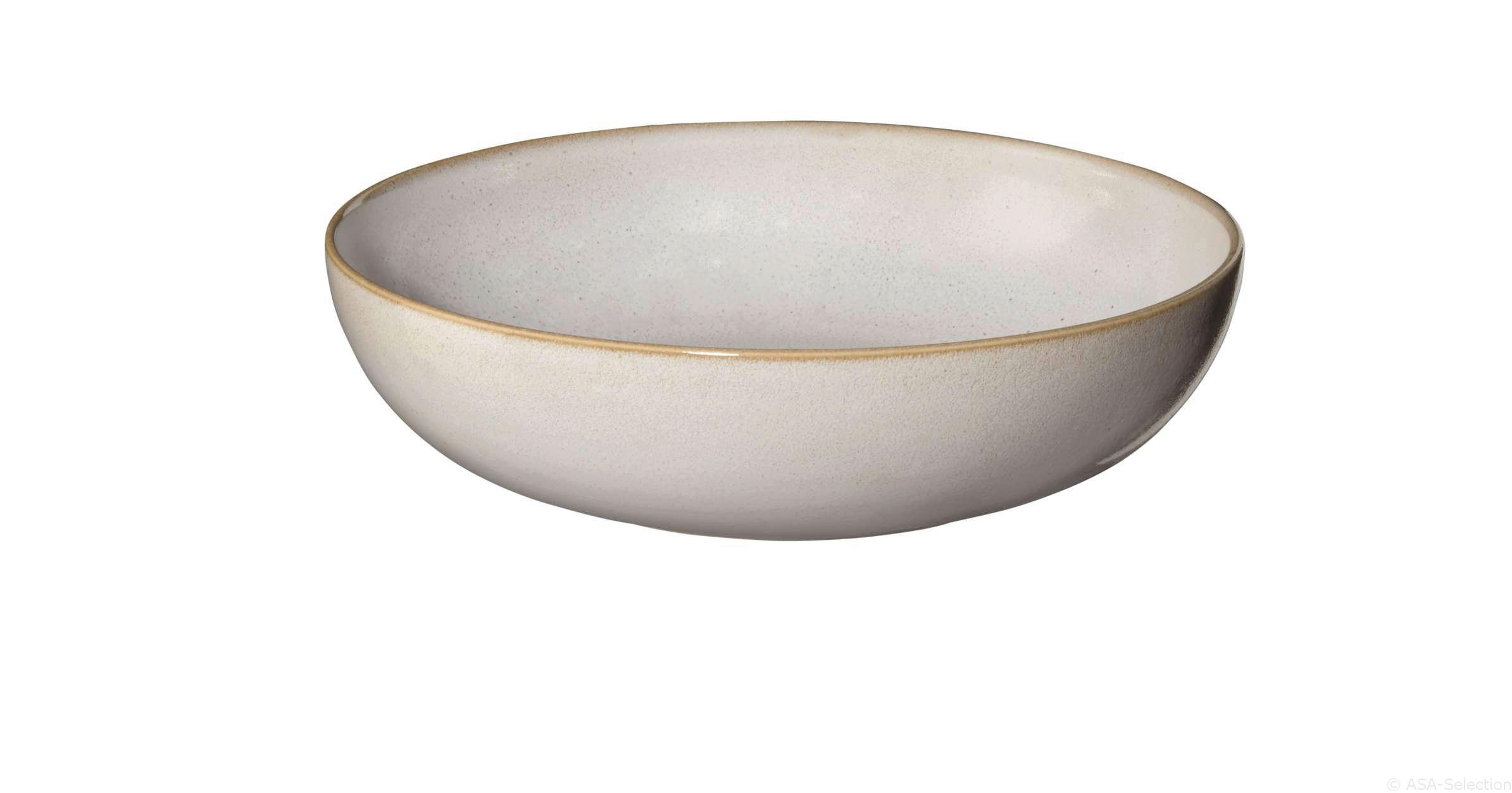 PASTATELLER Steinzeug SAISONS  - Sandfarben, Basics, Keramik (21/5,5cm) - ASA