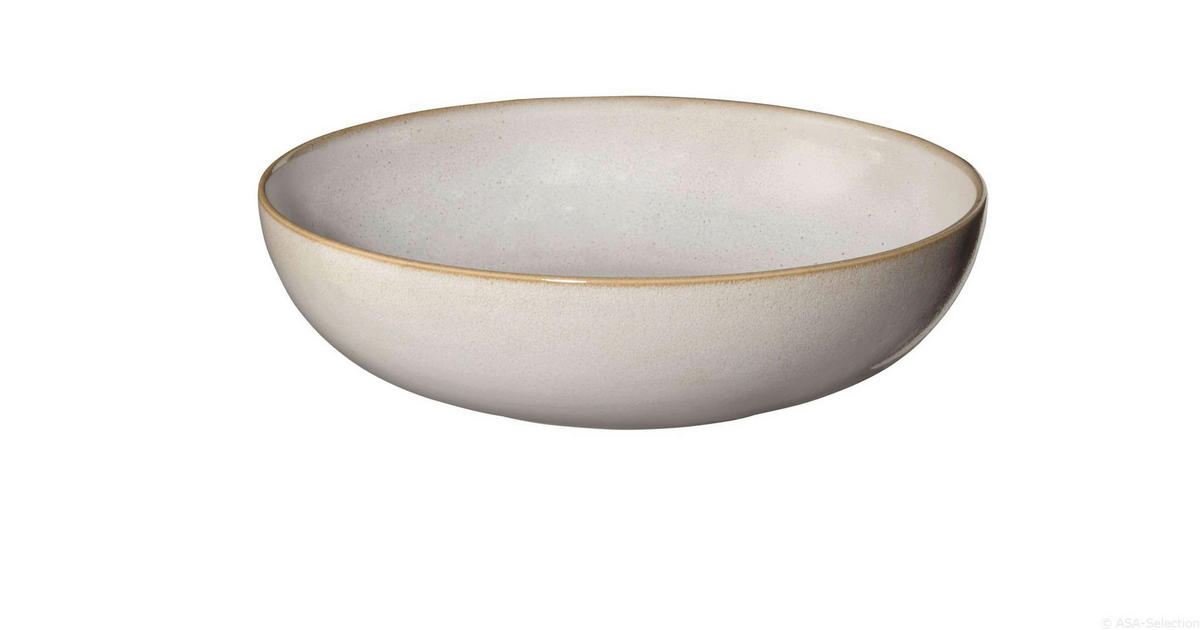 PASTATELLER Steinzeug SAISONS  - Sandfarben, Basics, Keramik (21/5,5cm) - ASA