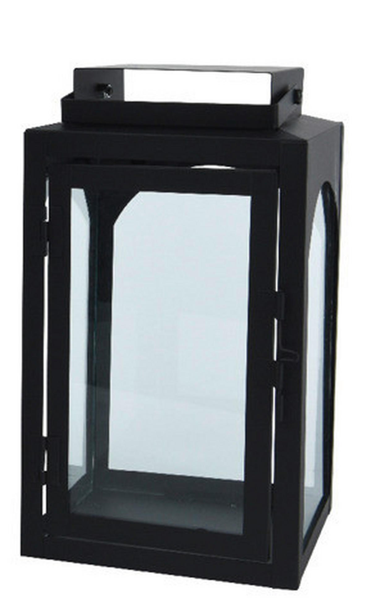LAMPÁŠ kov, sklo - čierna, Lifestyle, kov/sklo (14/25/14cm) - Ambia Home