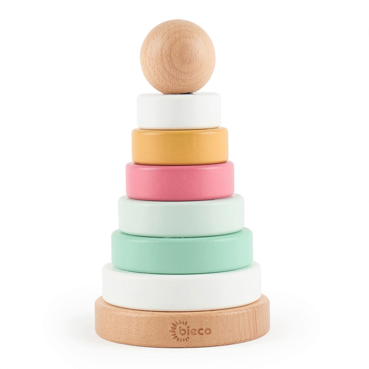 STAPELTURM Stapelturm Berry  - Multicolor, Basics, Holz (10/18,5/10cm)