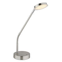 LED-TISCHLEUCHTE Silvio 43/13/53,5 cm  - Klar/Schwarz, Design, Kunststoff/Metall (43/13/53,5cm)