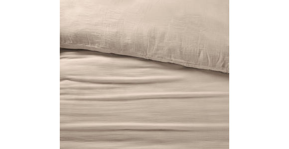 BETTWÄSCHE Renforcé, Musselin 140/220 cm  - Beige, Basics, Textil (140/220cm) - Novel