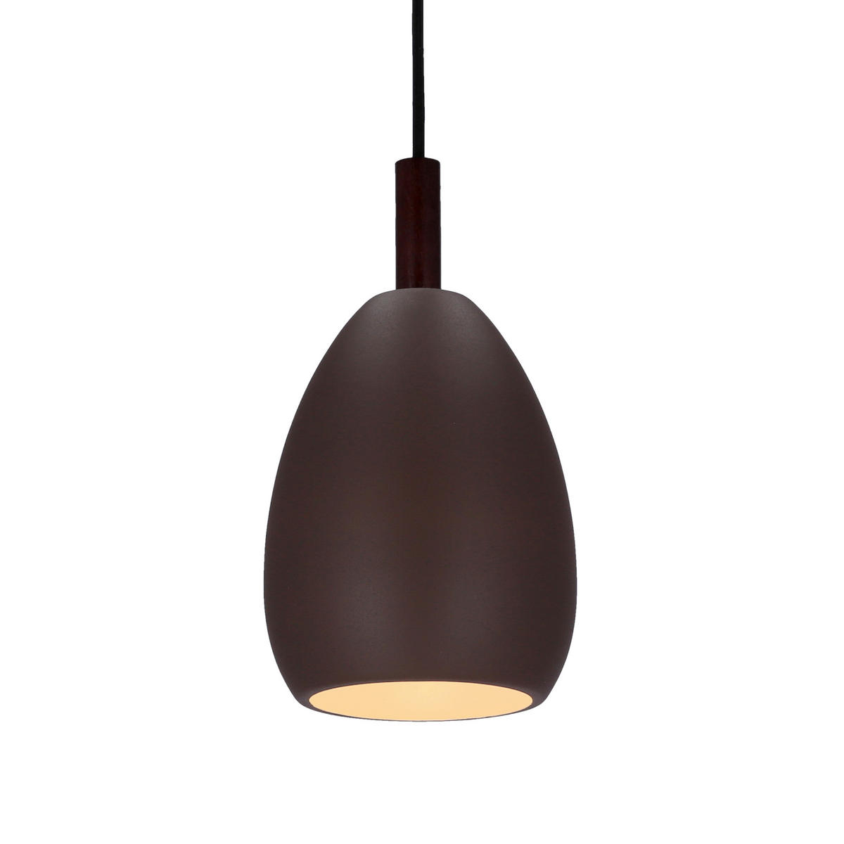 HÄNGELEUCHTE 16.5/38/90 cm   - Braun, Basics, Metall (16.5/38/90cm)
