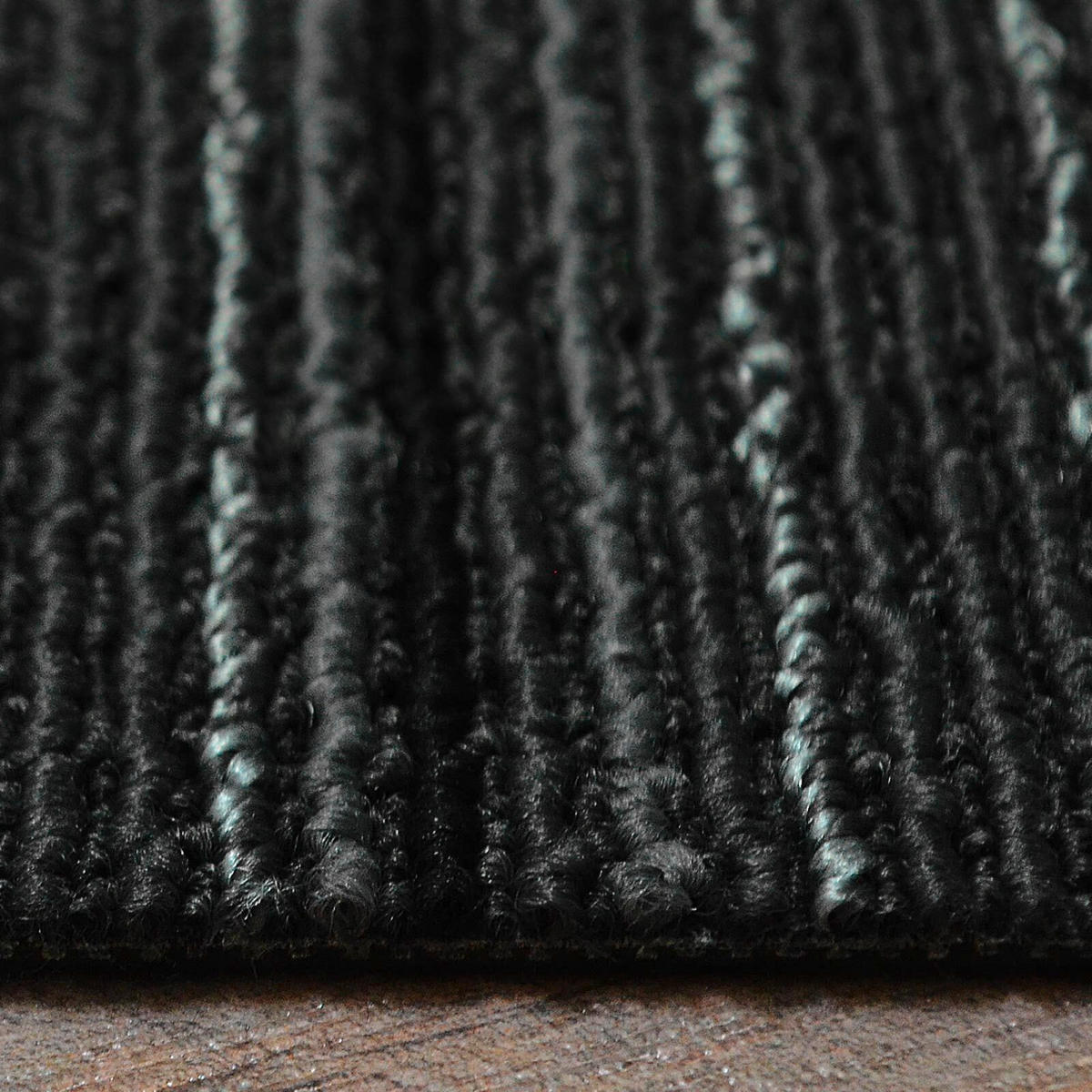 TEPPICHFLIESE - Schwarz, Basics, Textil (50/50cm) - Esposa