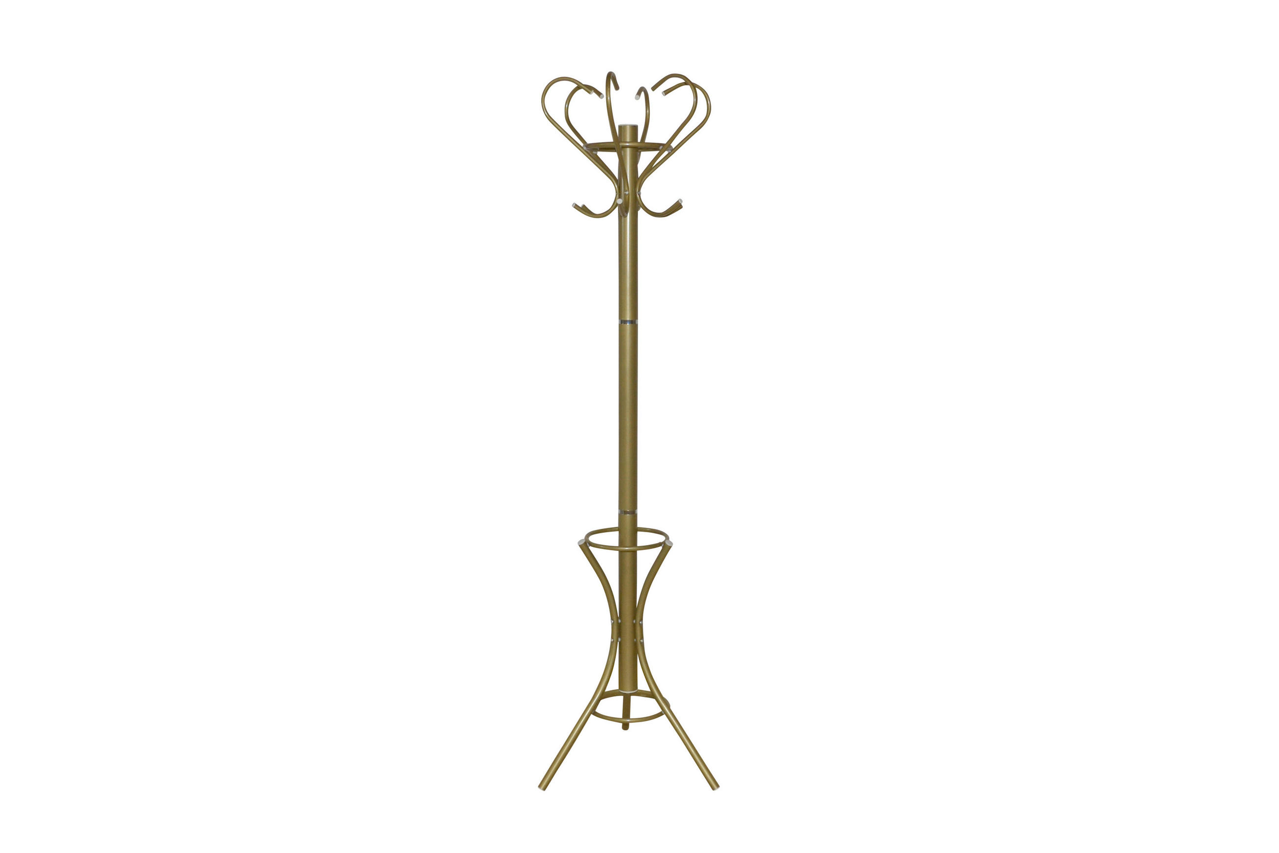 GARDEROBENSTÄNDER in Goldfarben   - Goldfarben, Design, Metall (47/178/47cm) - MID.YOU