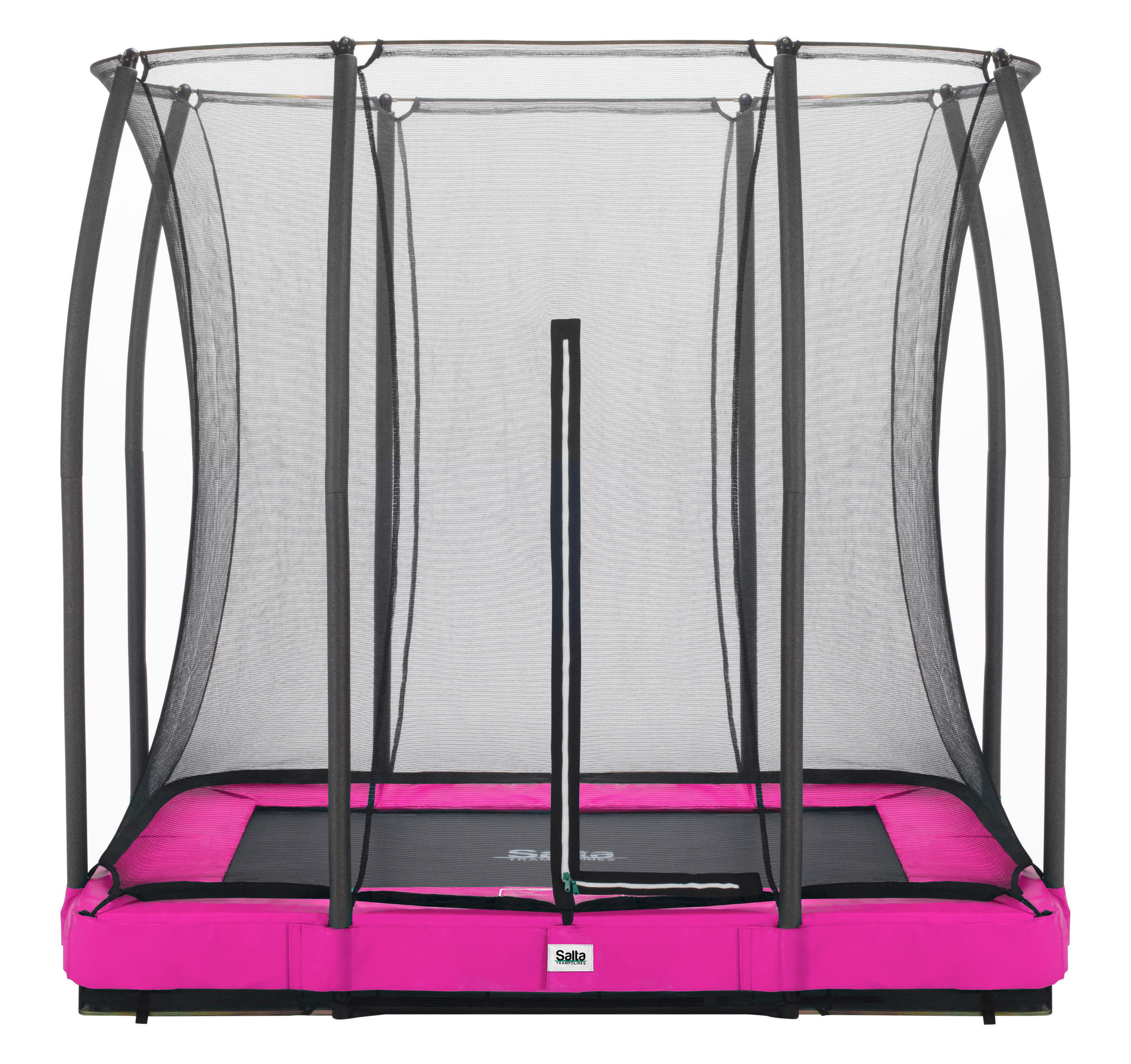 Trampolin Salta Comfort Ground Salta Comfort Edition Ground  - Pink, Basics, Metall (214/153cm) - Salta