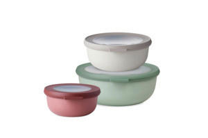 VORRATSDOSENSET 3-teilig  - Salbeigrün/Multicolor - Mepal