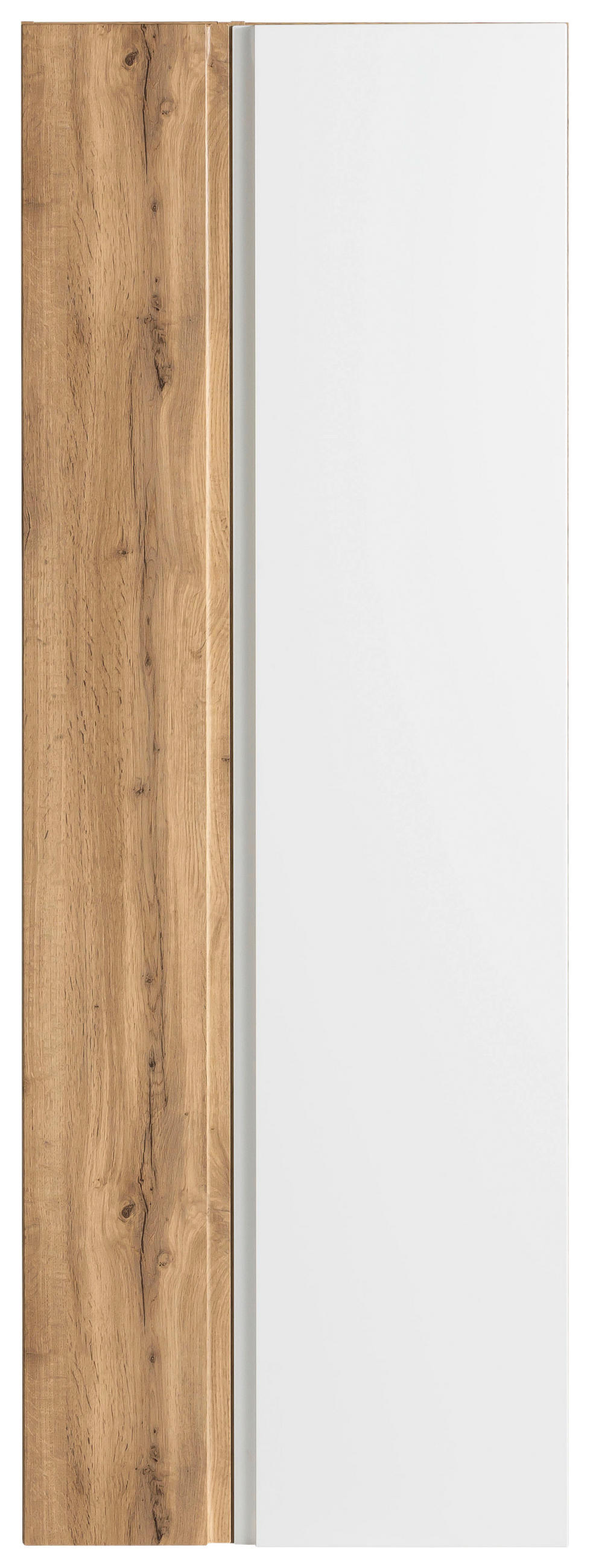 HOCHSCHRANK 65/180/35 cm  - Eiche Wotan/Weiß, MODERN, Holzwerkstoff (65/180/35cm) - Held