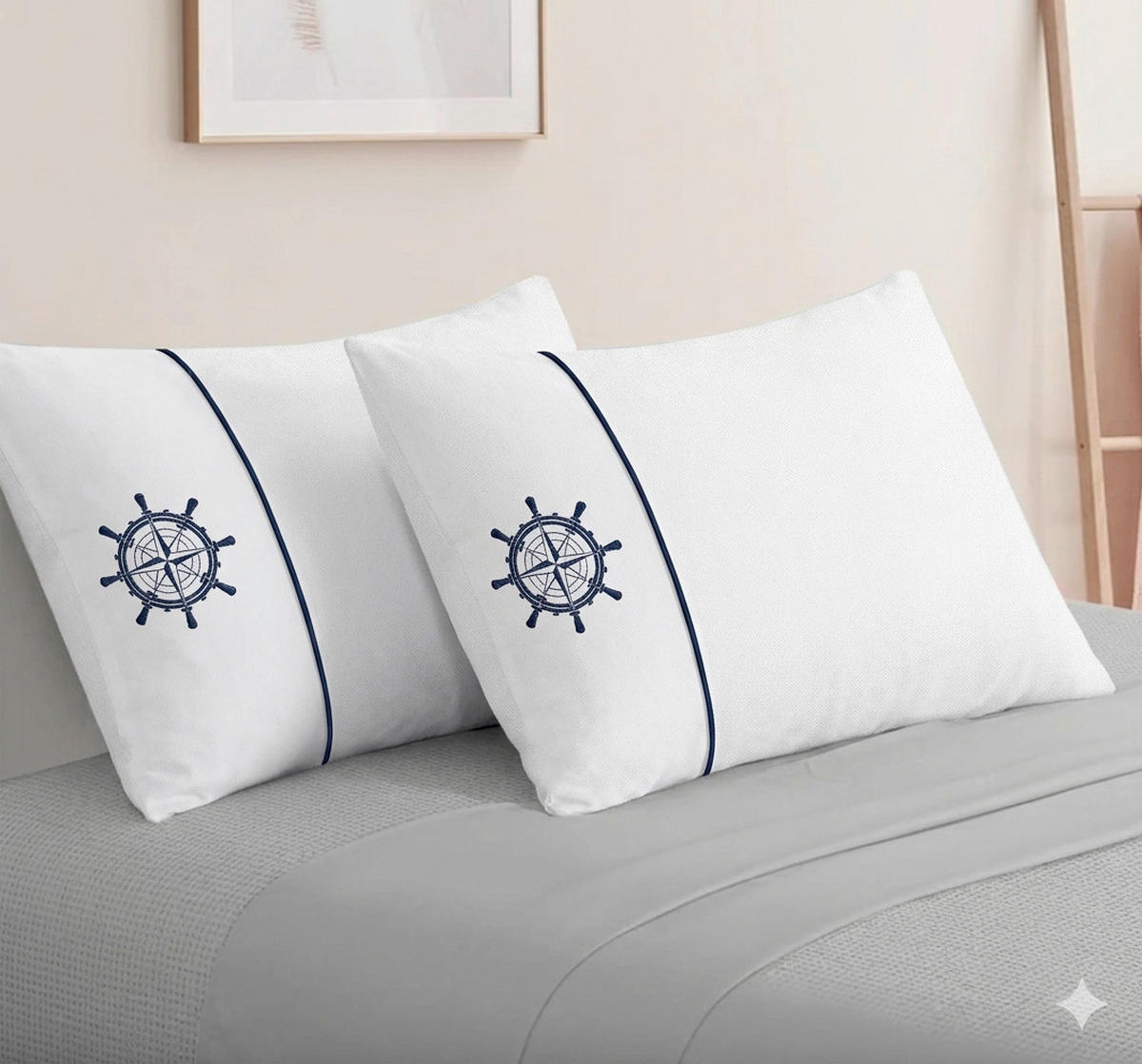 PÁRNAHUZAT  - fehér, Basics, textil (40/50cm) - Margaret G.