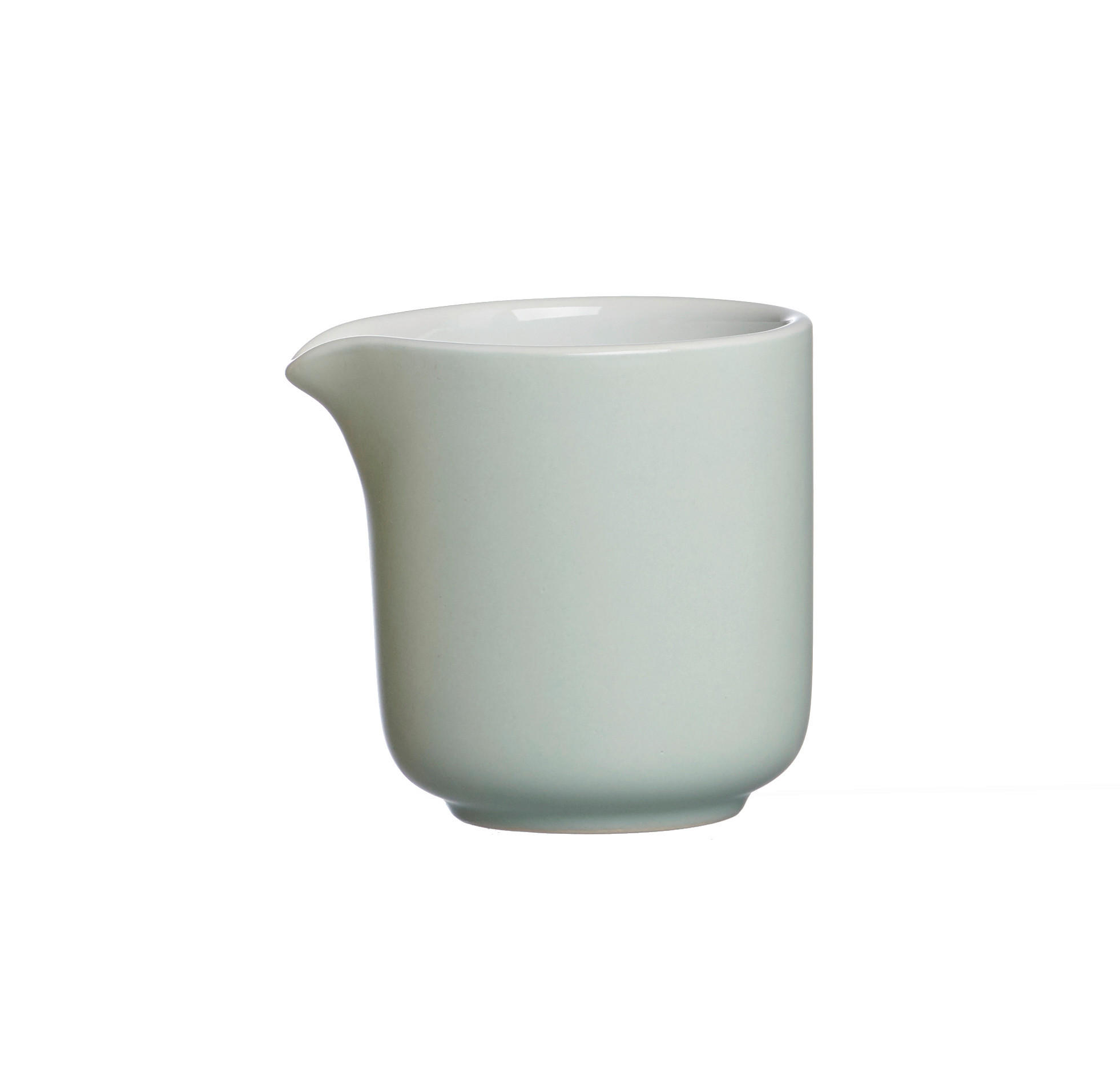 MILCHKÄNNCHEN 170 ml JASPER  - Weiß/Mintgrün, Design, Keramik (8/7/8cm) - Ritzenhoff Breker