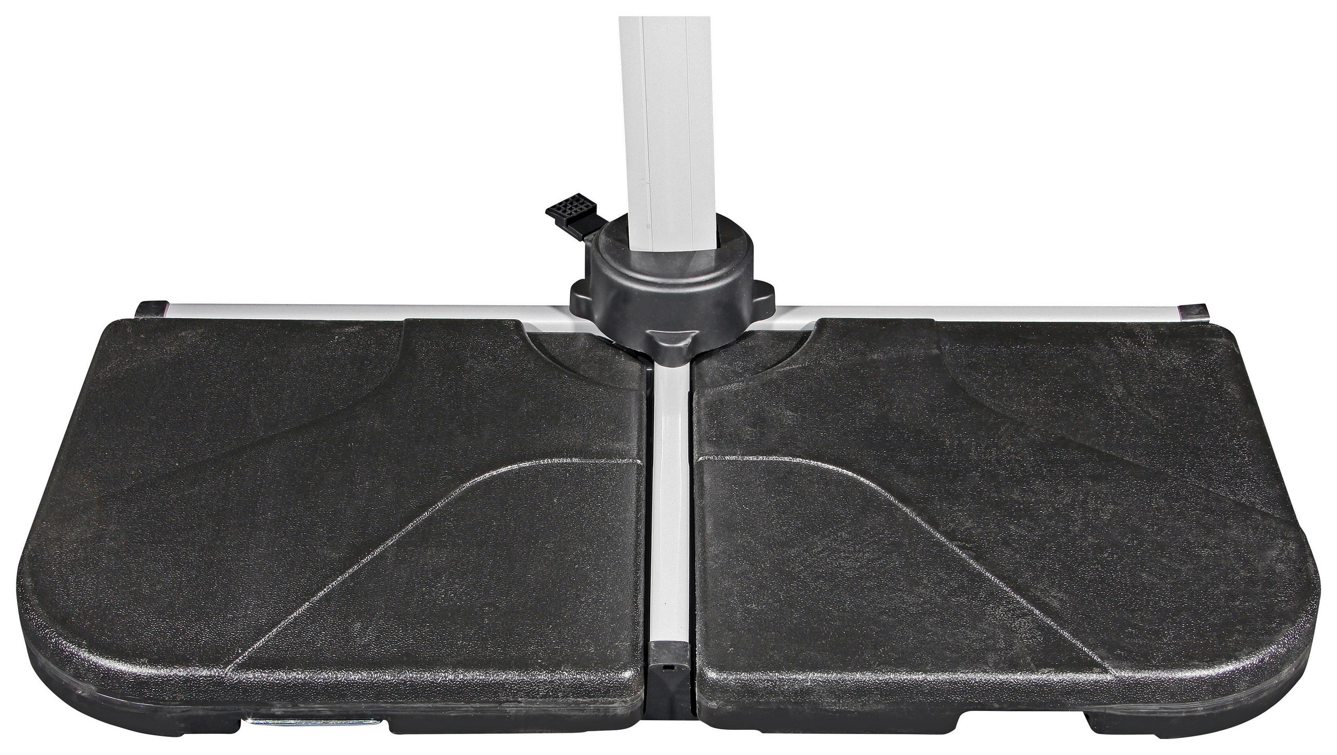 Thumbnail - Doppler Füllplatte, Anthrazit, Kunststoff, 50x7x50 cm, Sonnen- & Sichtschutz, Sonnenschirmständer