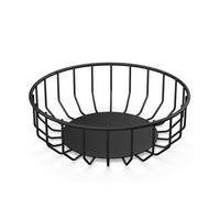 BROTKORB - Schwarz, KONVENTIONELL, Metall (23,5/7,6/23,5cm) - Zack