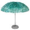 SONNENSCHIRM 200x200 cm Petrol  - Petrol/Alufarben, Design, Textil/Metall (200/200cm) - Jan Kurtz