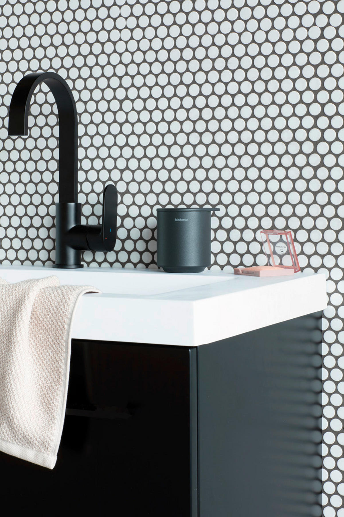 POSUDA ZA VATU  siva  MINDSET  - siva, Basics, metal/plastika (8.1/9.5/8.1cm) - Brabantia