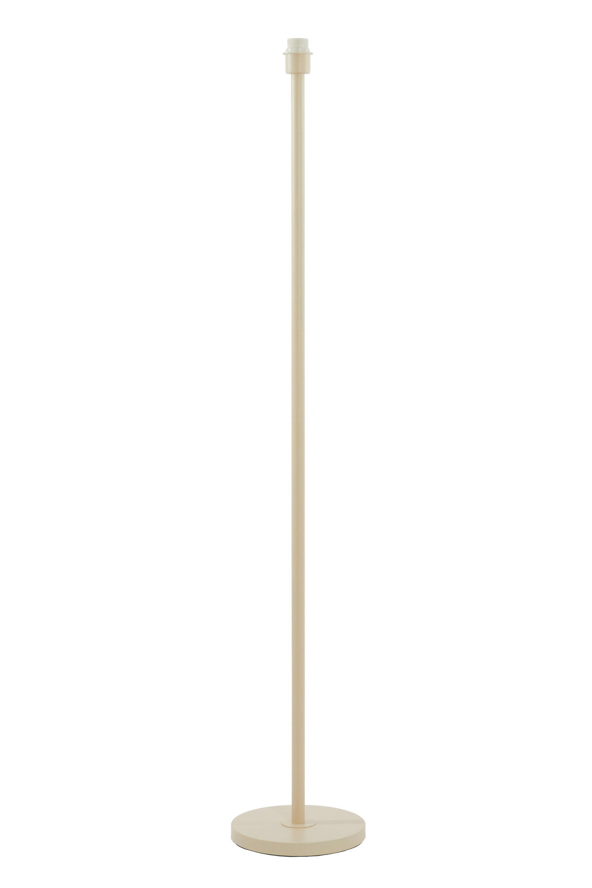 STEHLEUCHTE Minimalistisch 25/25/148,5 cm  - Sandfarben, Design, Metall (25/25/148,5cm) - Light & Living