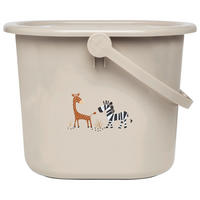 WINDELEIMER   STEPPE  - Taupe, Basics, Kunststoff (36.5/32/28cm) - Bebe Jou