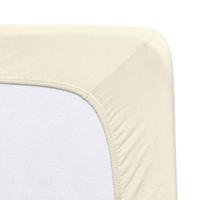 SPANNLEINTUCH 90-100/200-220 cm Jersey  - Alabasterfarben, Basics, Textil (90-100/200-220cm) - Florella