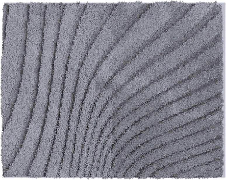 BADTEPPICH Anthrazit 50/60 cm  - Anthrazit, Basics, Kunststoff/Textil (50/60cm) - Grund