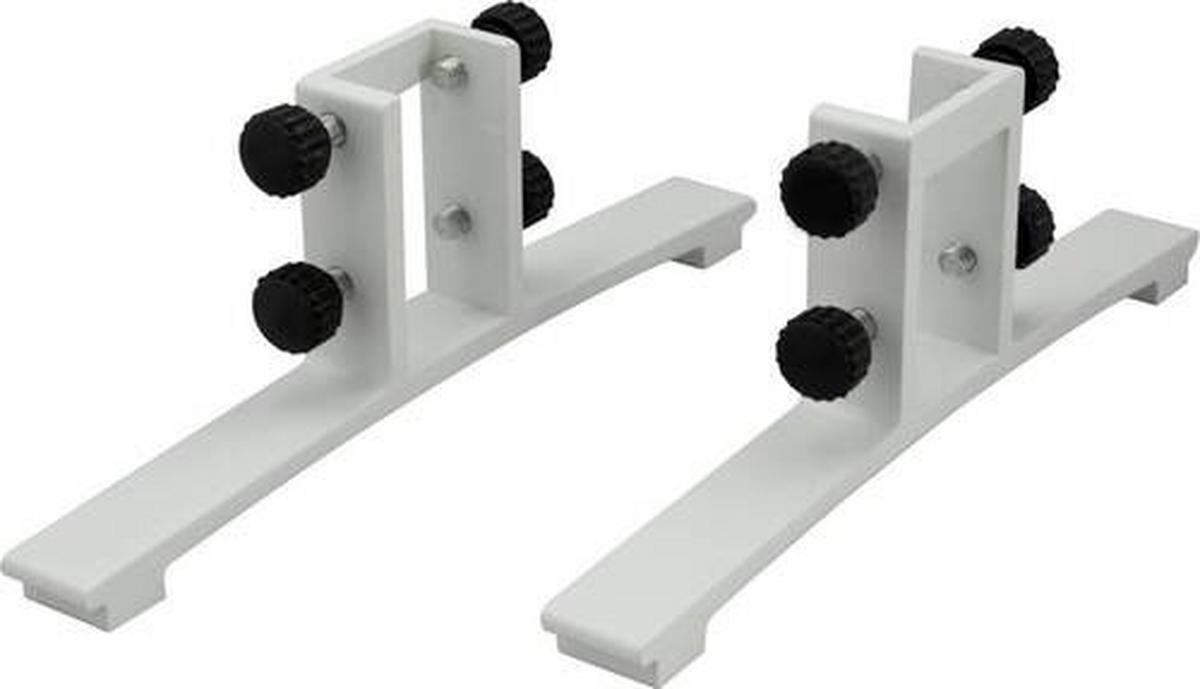 INFRAROT-HEIZPANEEL-MONTAGESET  - Weiß, Basics, Kunststoff/Metall (22,5/15,2/3,5cm)