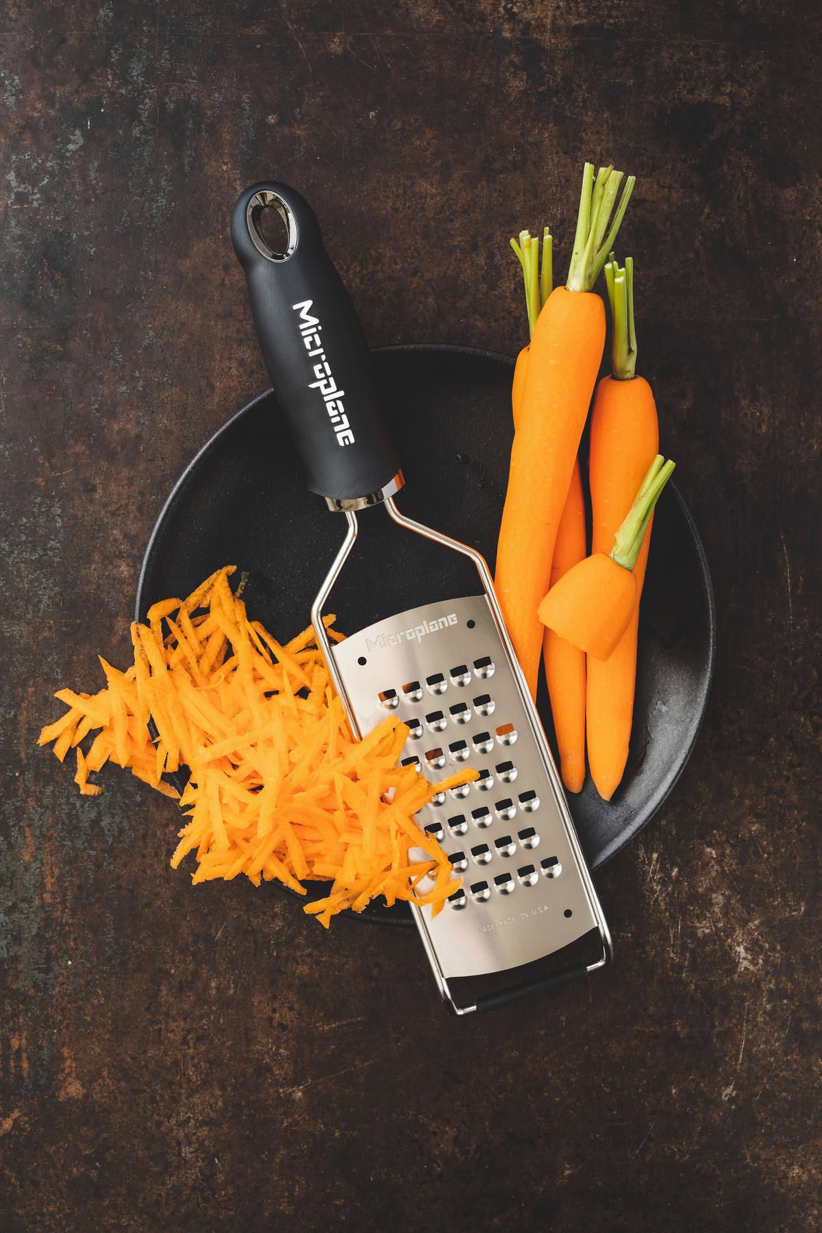 REIBE GOURMET  - Schwarz, Basics, Kunststoff/Metall (31,2/7,5/3cm) - MICROPLANE