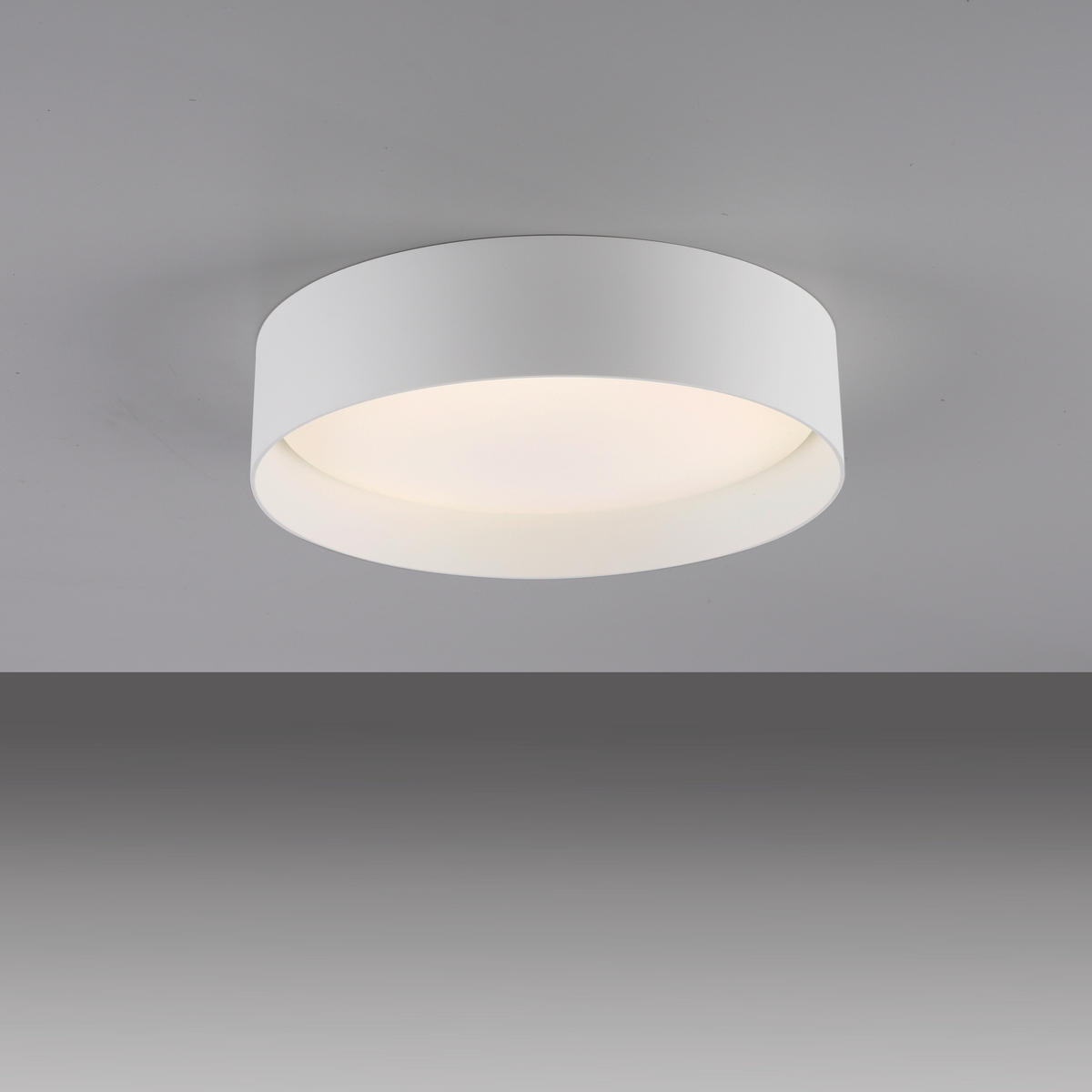 LED-DECKENLEUCHTE Tavoli 28.5/28.5/7 cm   - Weiß, KONVENTIONELL, Kunststoff/Metall (28.5/28.5/7cm) - Schöner Wohnen
