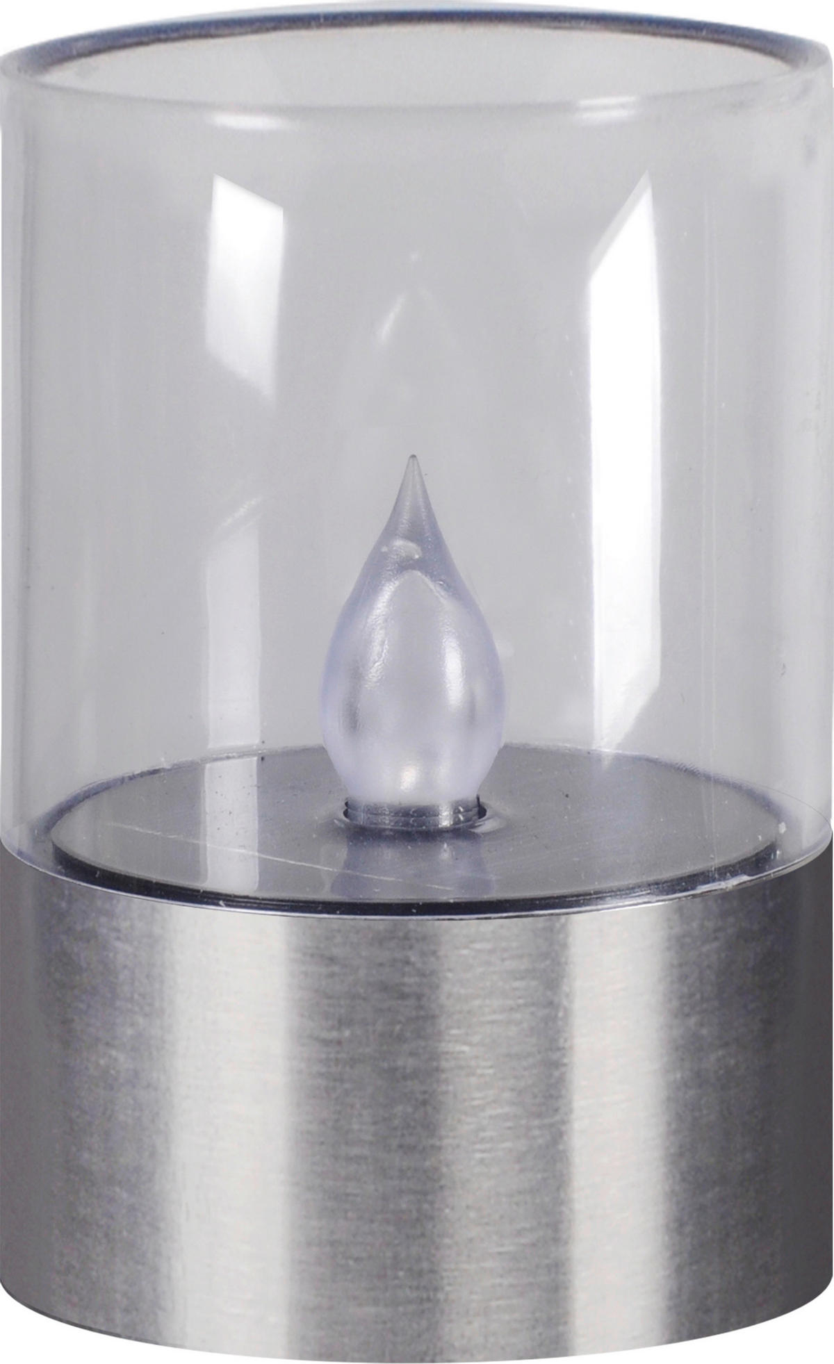 SOLARLEUCHTE  - Klar, Trend, Kunststoff (7,5/11cm) - Globo