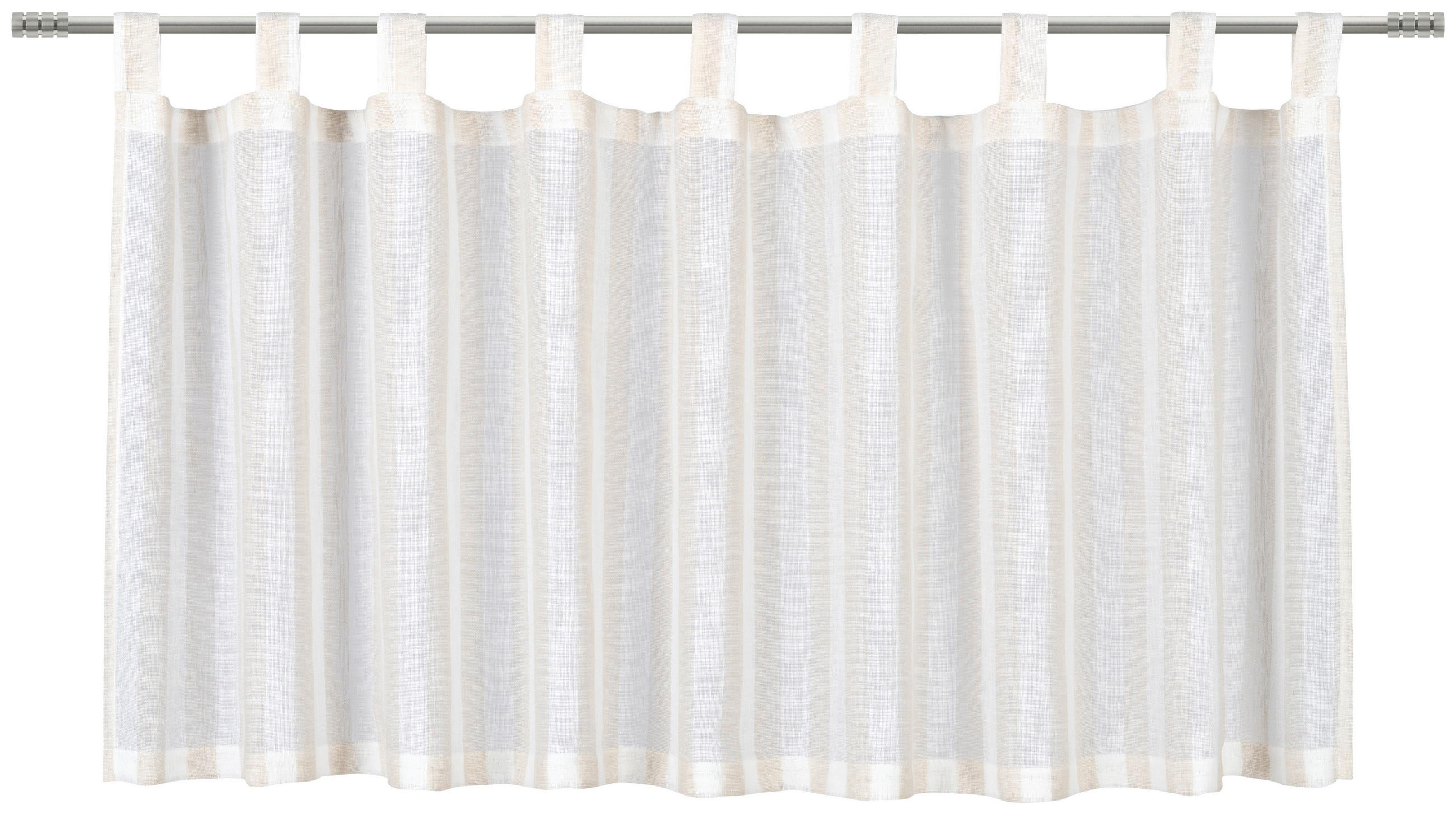 KURZGARDINE    140/50 cm  - Beige, KONVENTIONELL, Textil (140/50cm) - Esposa