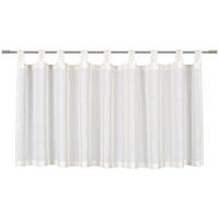 KURZGARDINE    140/50 cm  - Beige, KONVENTIONELL, Textil (140/50cm) - Esposa