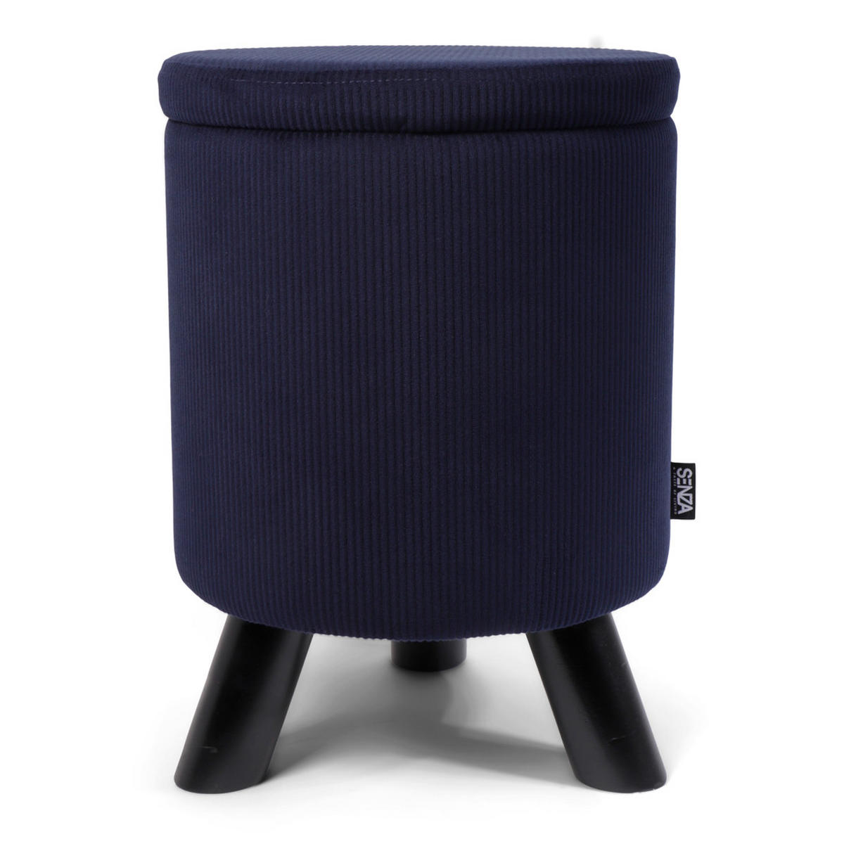 TABURE, les, tekstil, leseni material modra  - modra, Basics, tekstil/leseni material (28/40cm) - Ambia Home