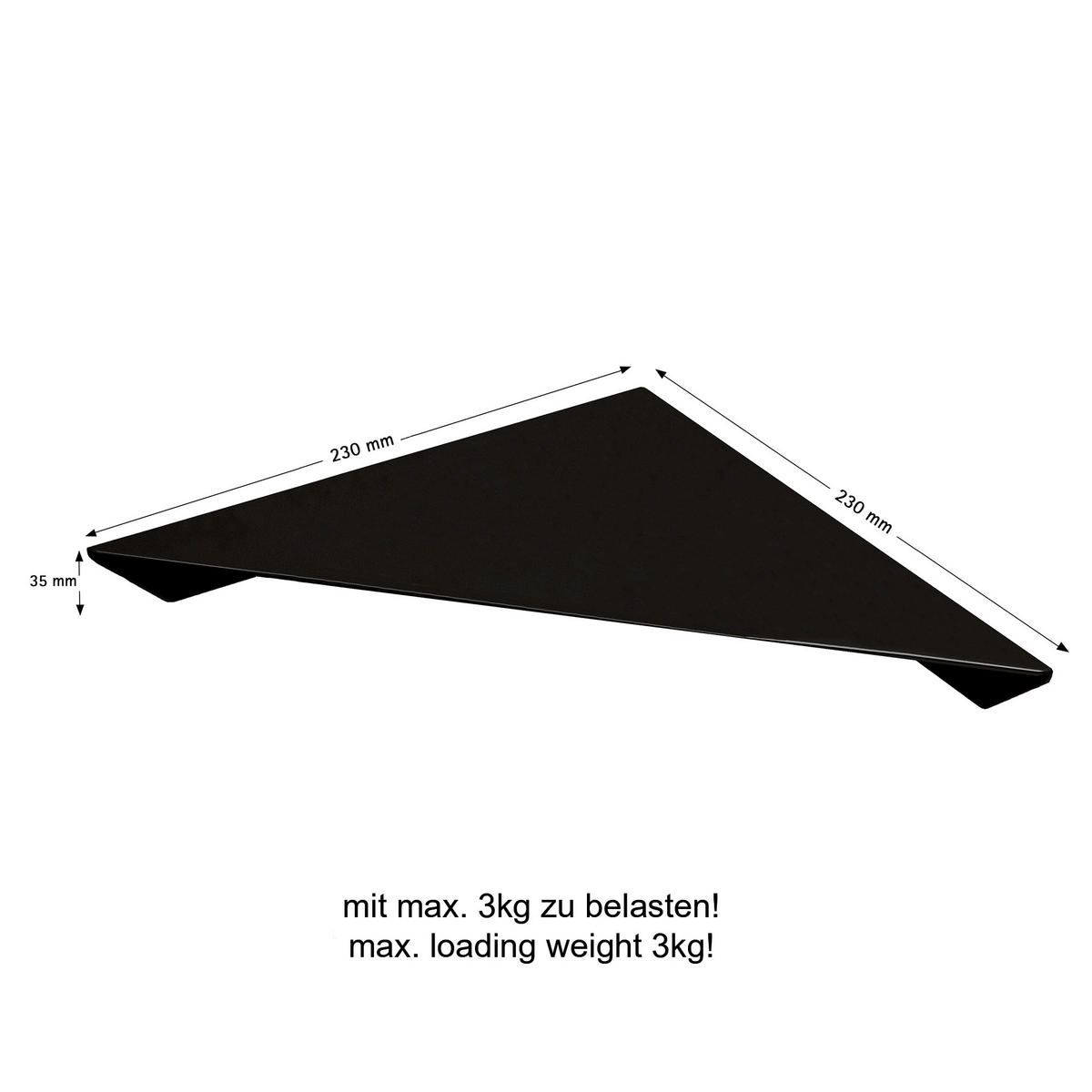 DUSCHABLAGE Metall  - Schwarz, Basics, Metall (23/3,5/23cm) - Novel