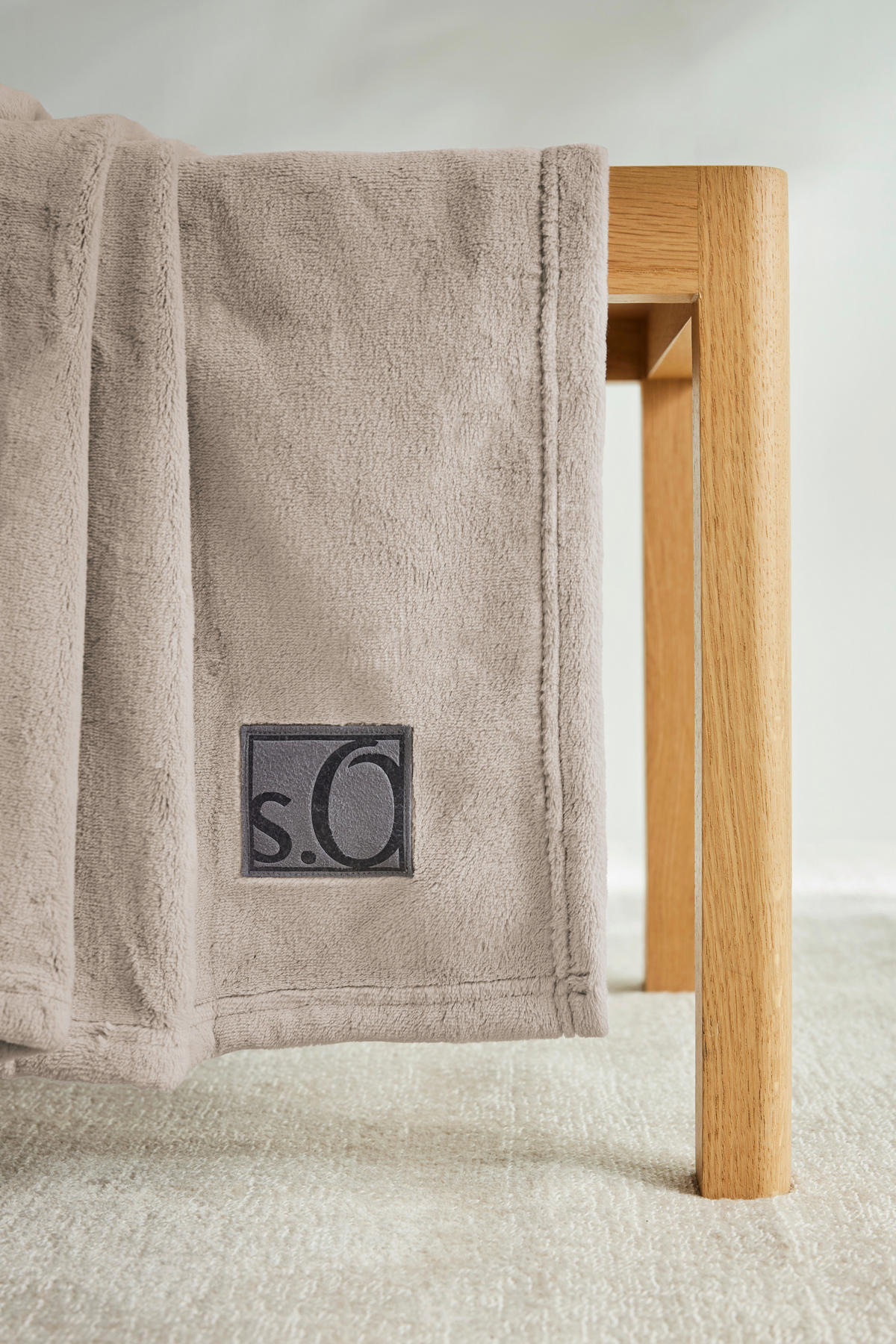 WOHNDECKE Kuschelsoft 150/200 cm  - Sandfarben, Basics, Textil (150/200cm) - S. Oliver