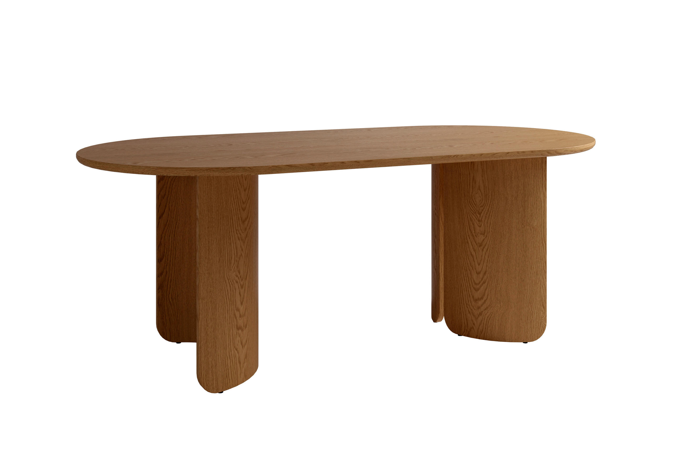 ESSTISCH 200/100/76 cm Echtholz, Nachbildung  Holzwerkstoff Eichefarben  - Eichefarben, MODERN, Holzwerkstoff (200/100/76cm) - Schöner Wohnen